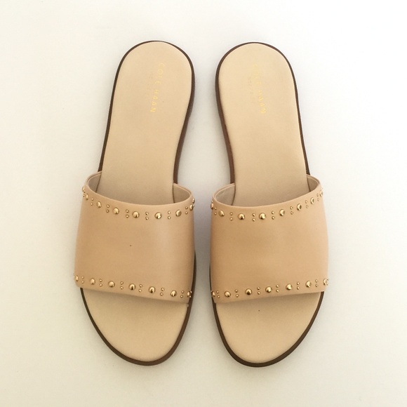 Cole Haan Shoes - Cole Haan Anica Stud Slide Sandal - 8.5